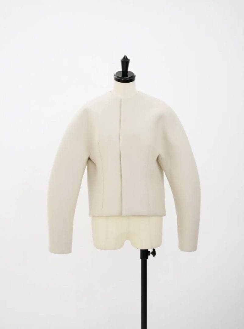 【新品未使用タグ付】AURALEE オーラリー スポンジ ブルゾン ブラック