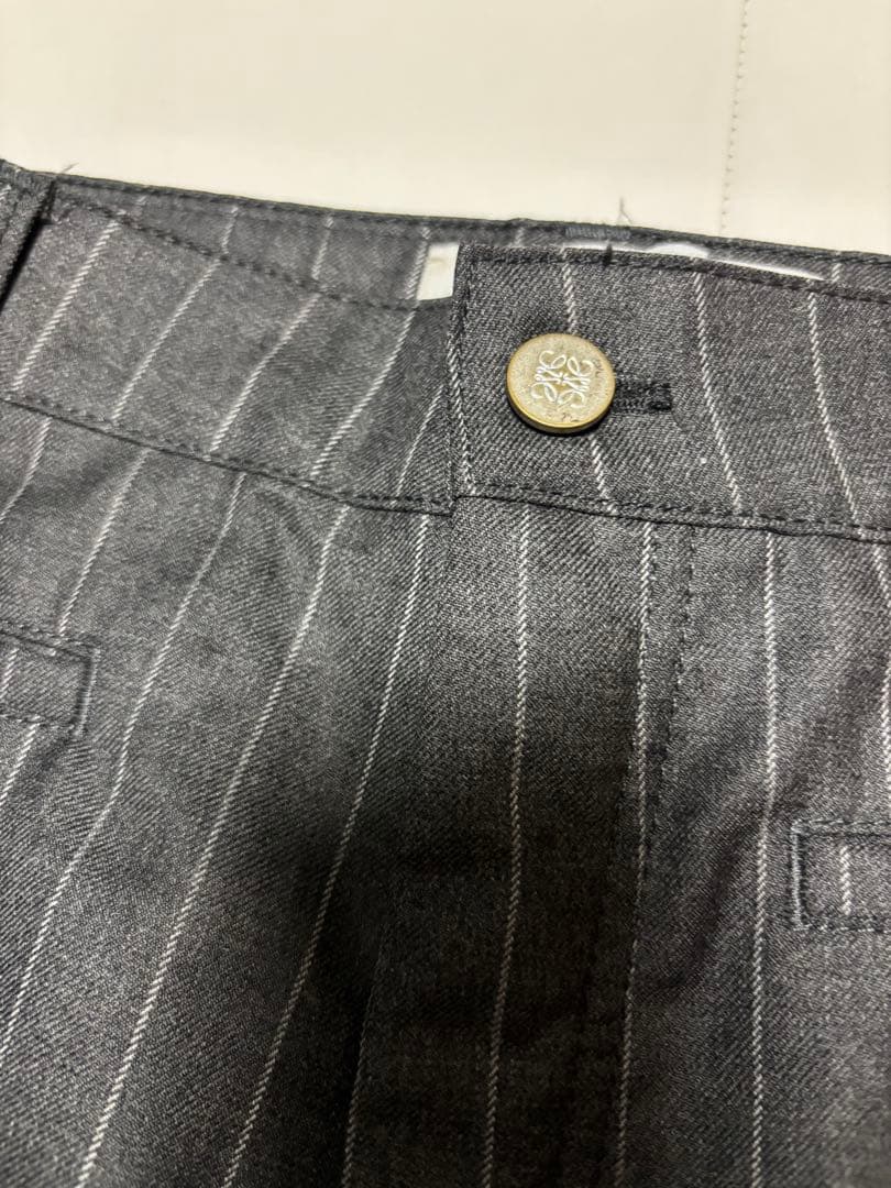 た*う様 LOEWE ストライプスラックス フィッシャーマンパンツ　ストレートシ