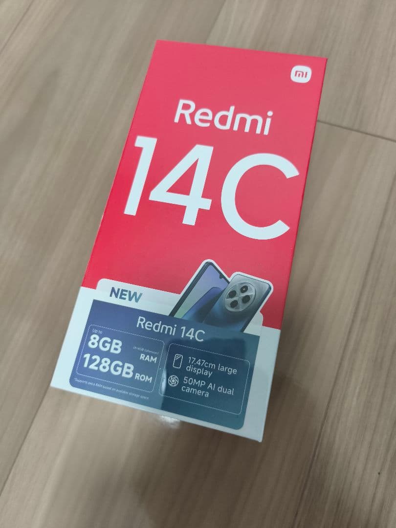 【新品未開封】Xiaomi Redmi14C 8GB/128GB ブラック