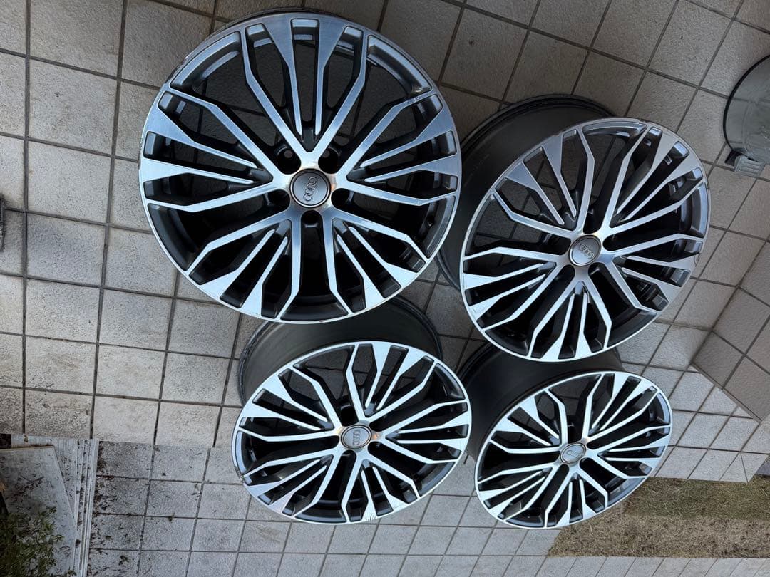 （送料込）鍛造 【軽量】アウディ A6 純正 Sラインパッケージ20インチ4本