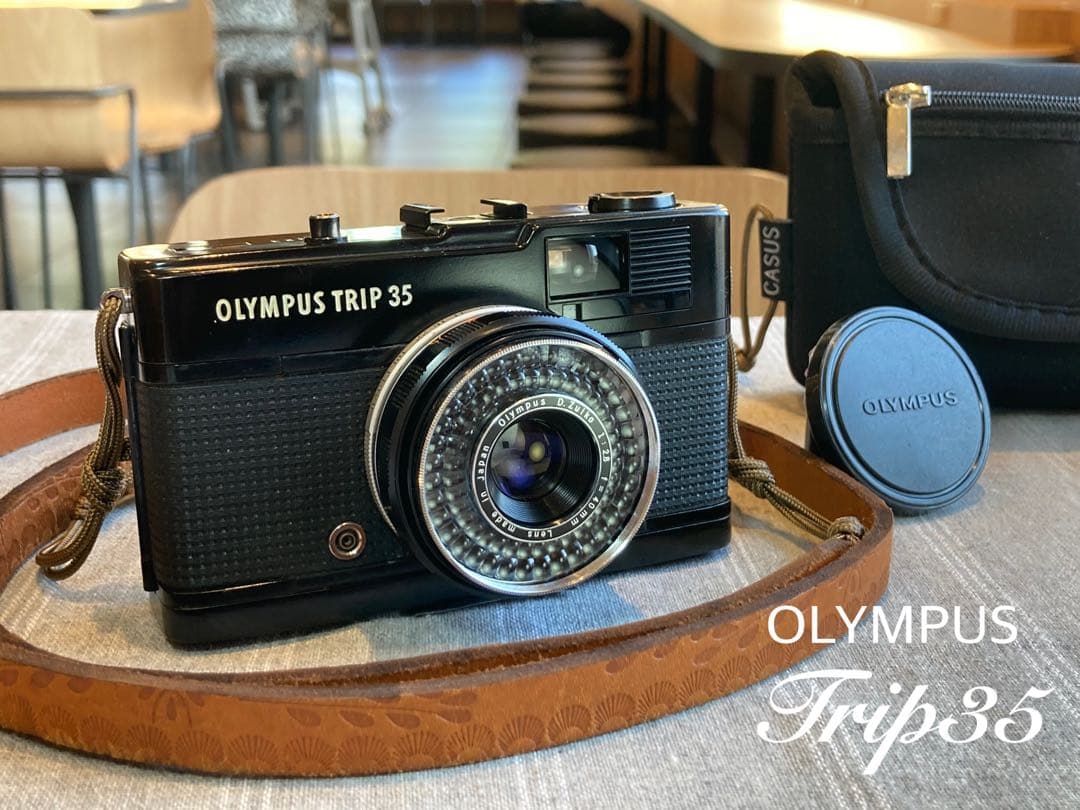 オリンパス trip35 ブラック★作例多数★完動品・美品・整備品