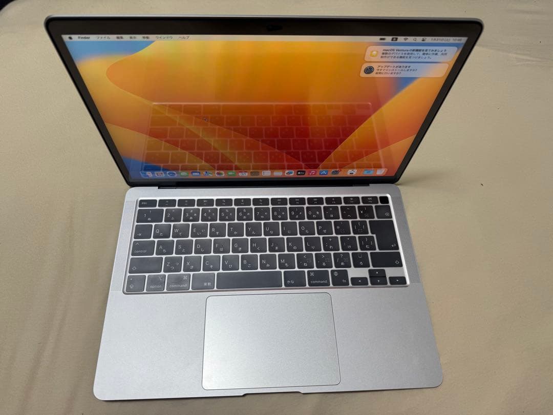 ほぼ未使用品 MacBook Air M1 8GB 256GB シルバー
