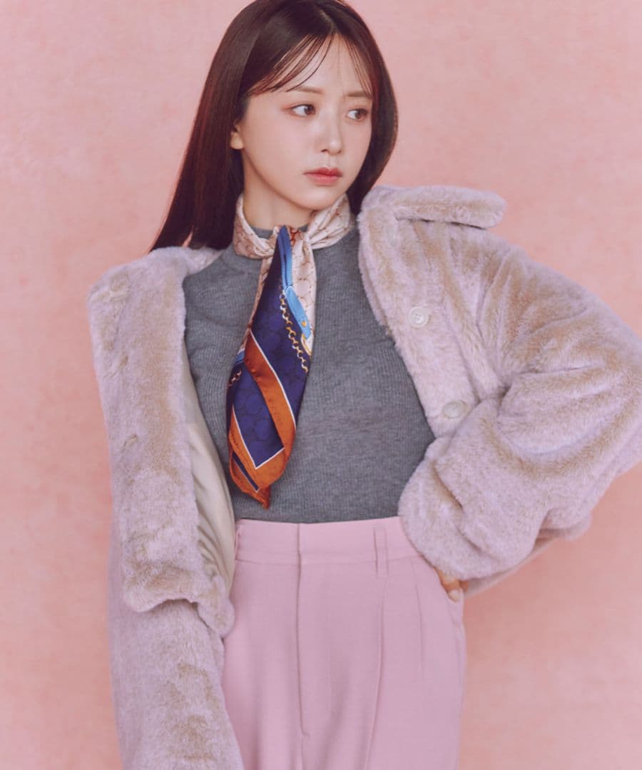 【セール価格以下】 実物写真掲載 ココディール ショートファージャケット