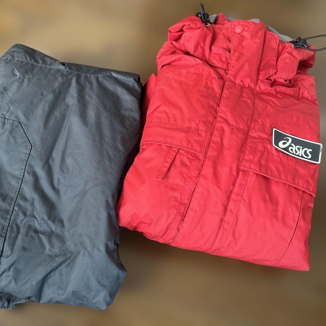 スキーウェア　男性用　アシックス