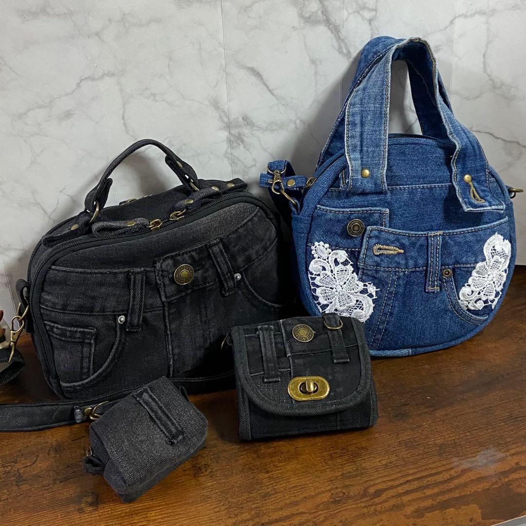 専用※No.34【デニムリメイク バッグ 財布】ハンドメイド
