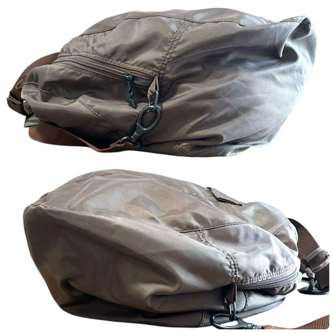 美品◎エンポリオアルマーニ 2way 斜めがけ可 ボストンバッグ ショルダー付