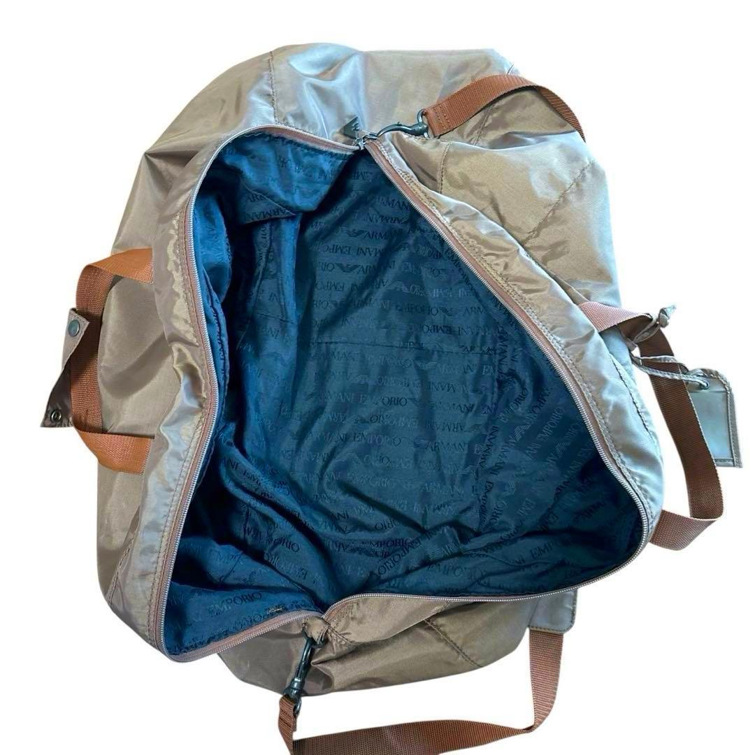 美品◎エンポリオアルマーニ 2way 斜めがけ可 ボストンバッグ ショルダー付