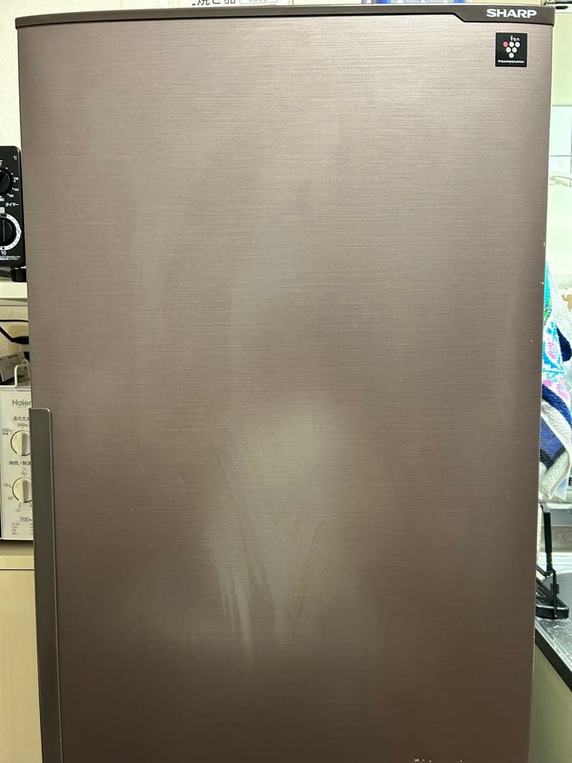 SHARP シャープ　プラズマクラスター 冷蔵庫 271L ブラウン