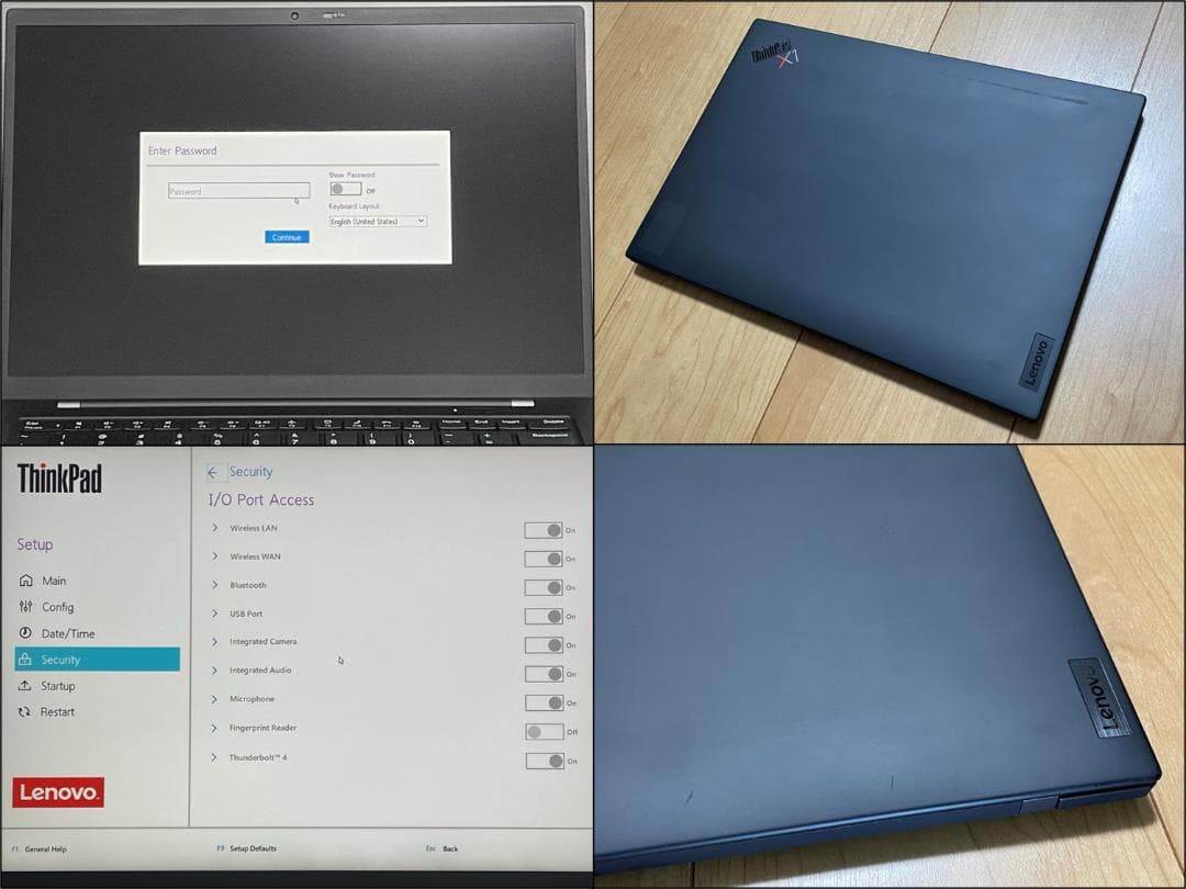 訳あり ThinkPad X1 Carbon Gen9（i7/16G/USキー）