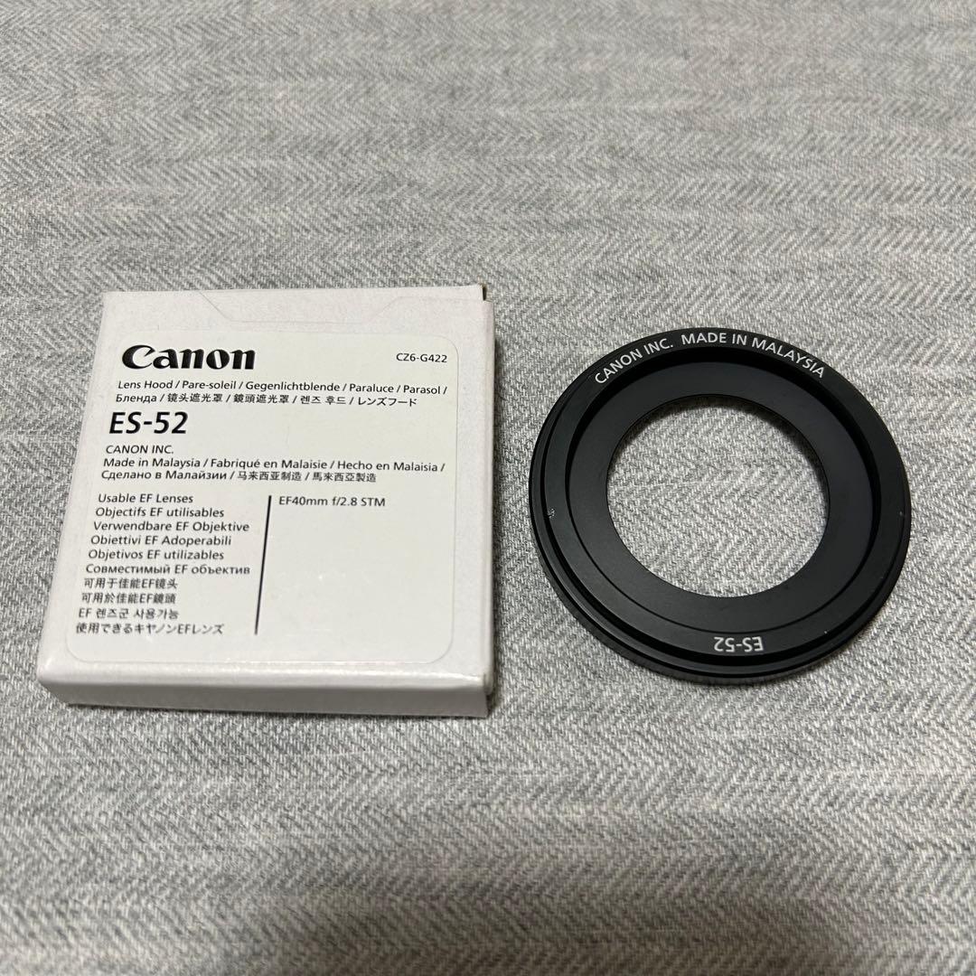 Canon EF‑S24mm F2.8 STM 単焦点広角レンズ フード付