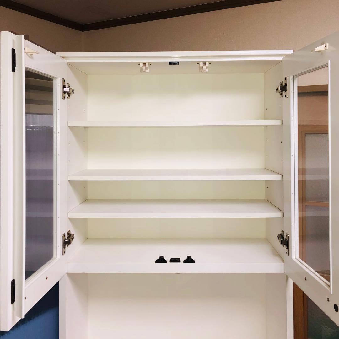 ニトリ キッチンボード 食器棚 レンジボード 幅75✕奥行42✕高さ210cm