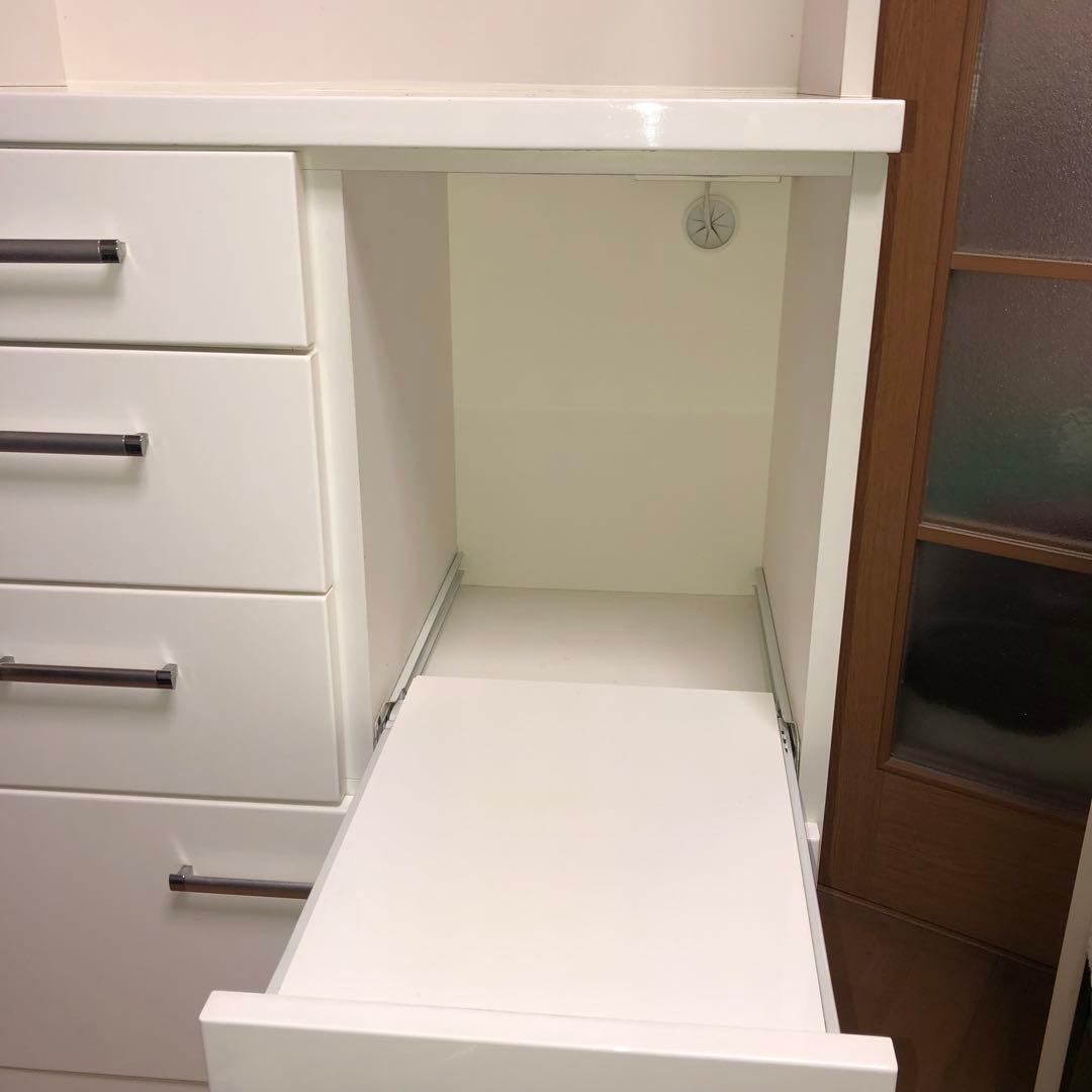 ニトリ キッチンボード 食器棚 レンジボード 幅75✕奥行42✕高さ210cm