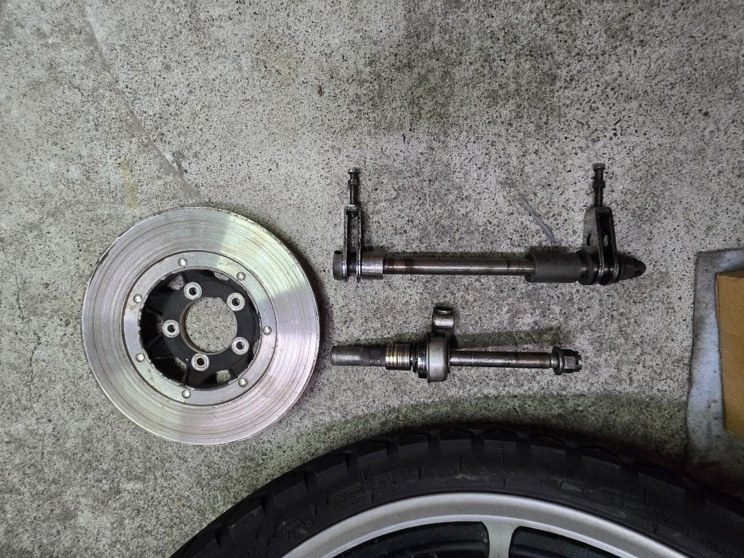 CB250T CB400T シックススターホイールセット