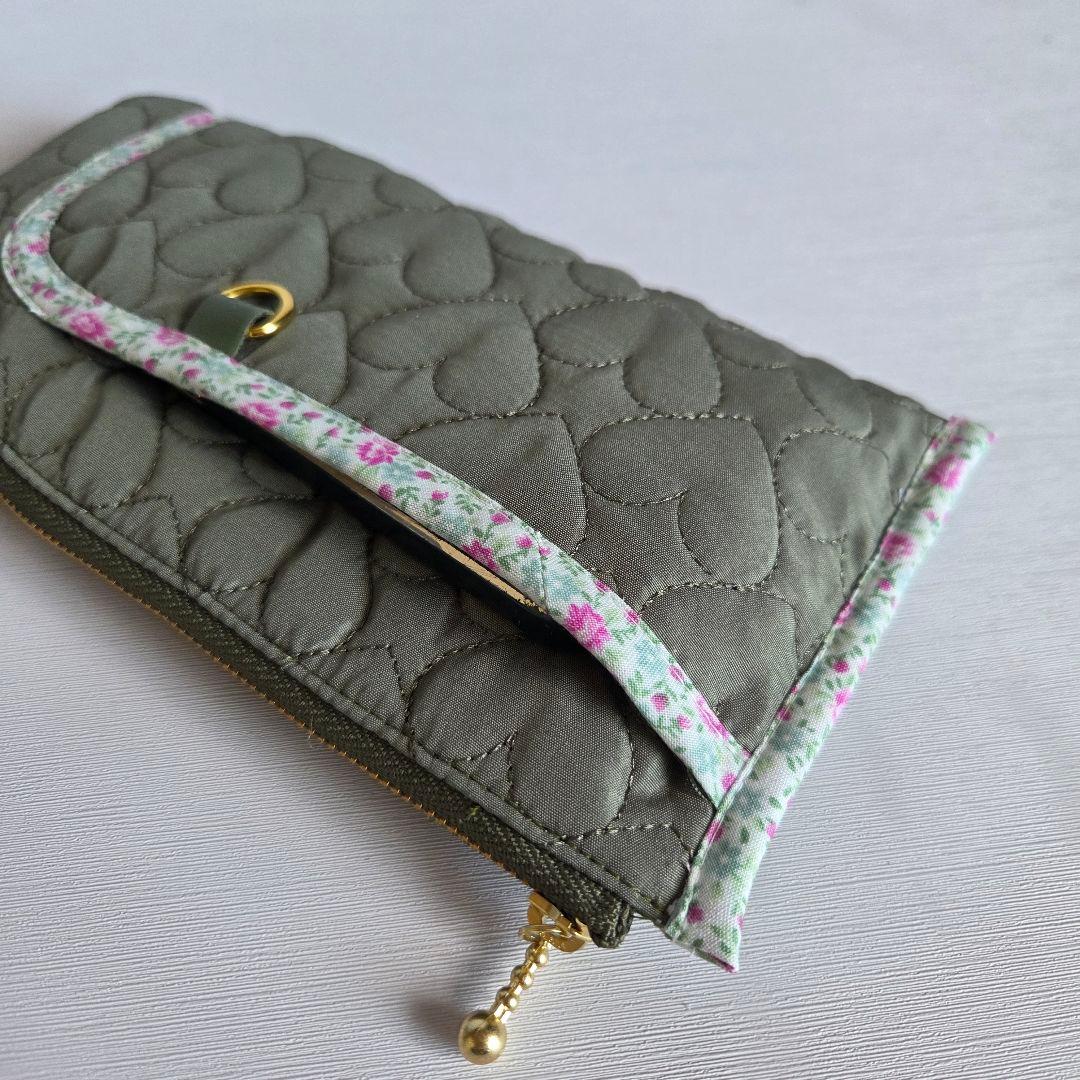 ゆうママ様①　ショルダーバッグ　ハートキルト　ハンドメイド