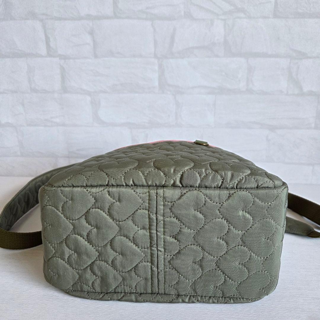 ゆうママ様①　ショルダーバッグ　ハートキルト　ハンドメイド