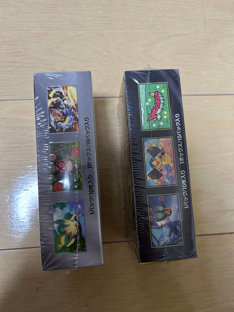 ポケモンカードゲーム MEGAドリームex & テラスタルフェスex 各1box