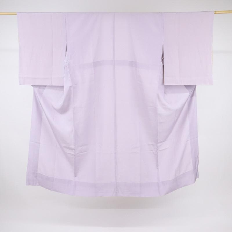 《洗える正絹♪長襦袢■江戸小紋◆鮫■藤色■着物下着♪正絹着物◆J12-1》