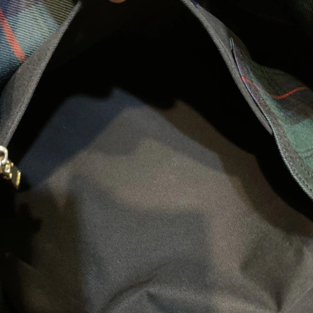 コムデギャルソン タータンチェックショルダーバッグ メッセンジャー