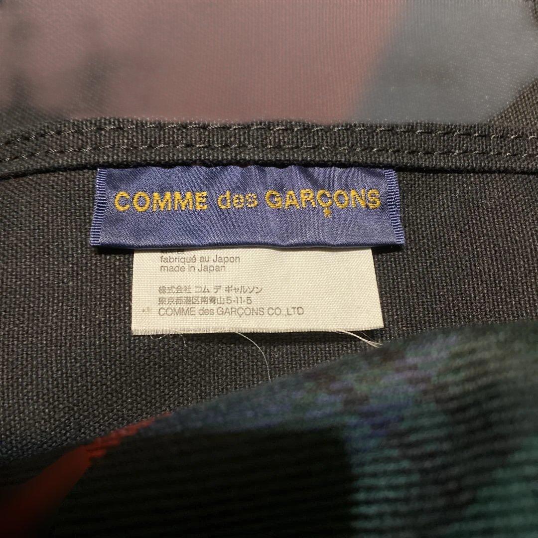 コムデギャルソン タータンチェックショルダーバッグ メッセンジャー