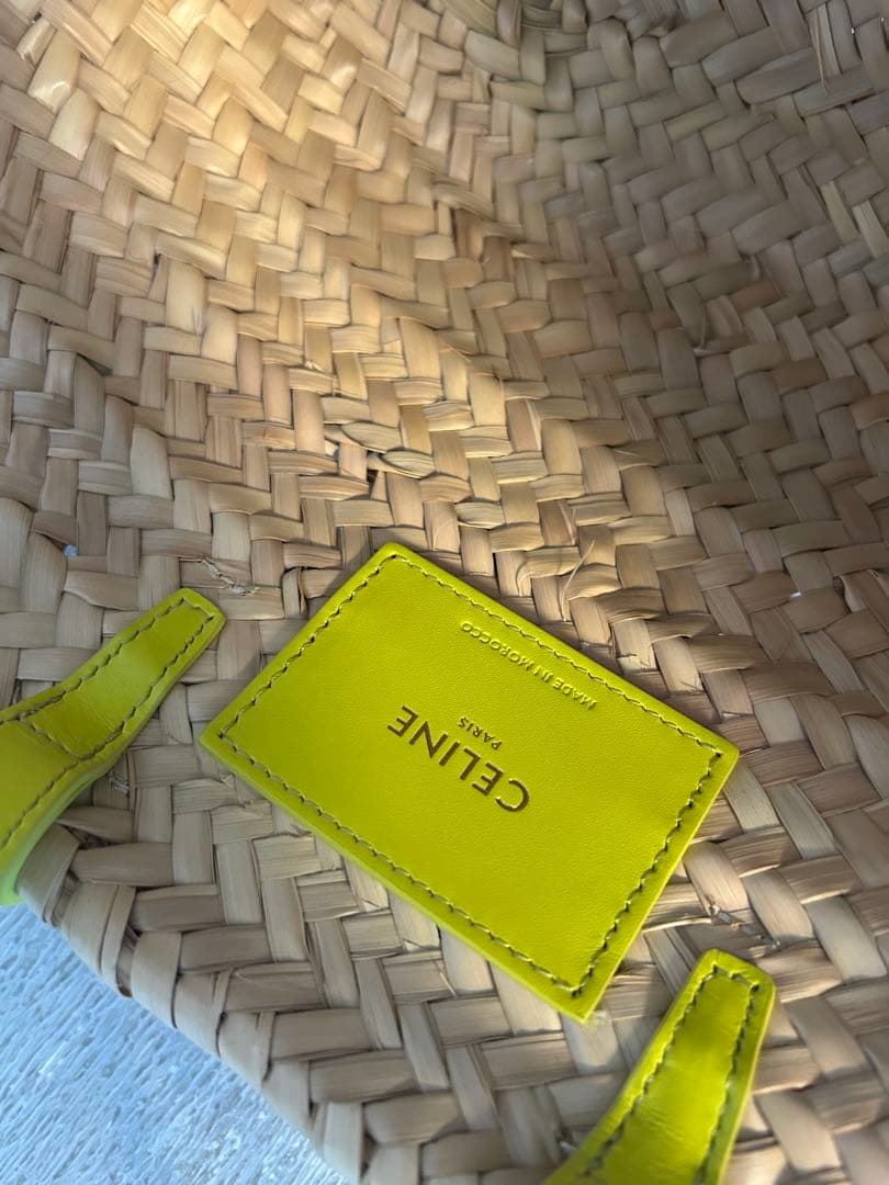 セリーヌ　かごバッグ　パニエ