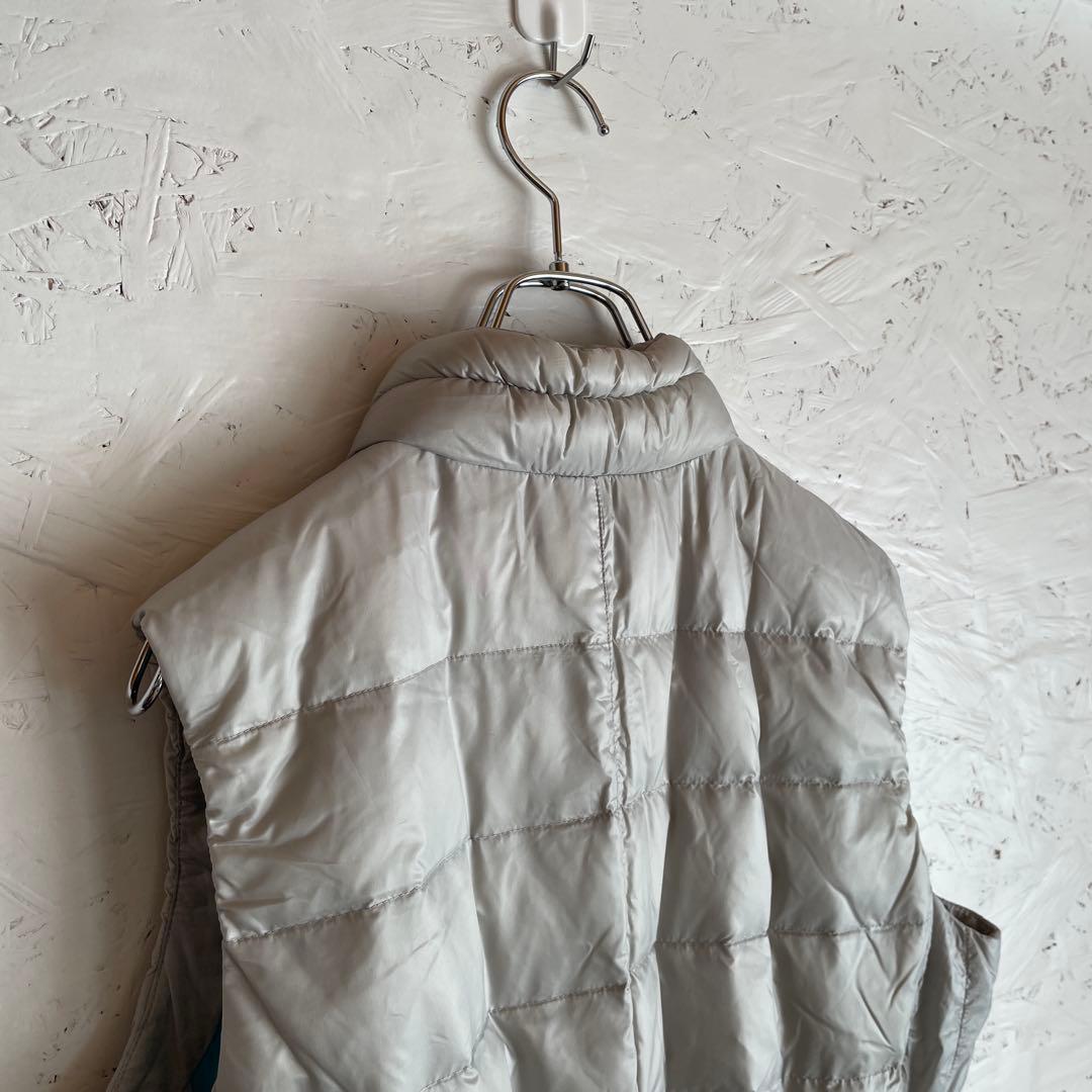 大きいサイズ【Munsingwear】ノースリーブダウンワンピース　ベスト　LL