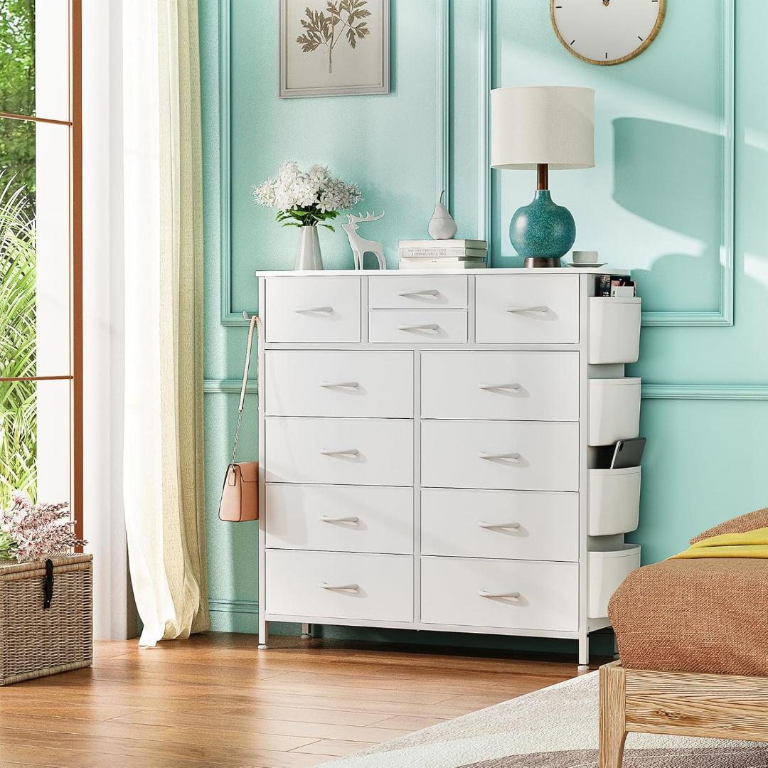 チェスト タンス チェスト 箪笥 木製天板 30 x 99 x 113cm