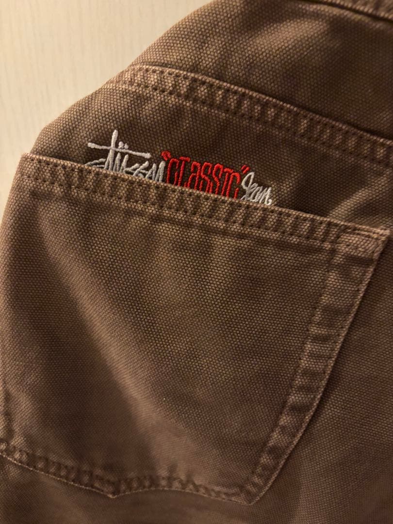 m*t様 Stussy ブラウン ワークパンツ