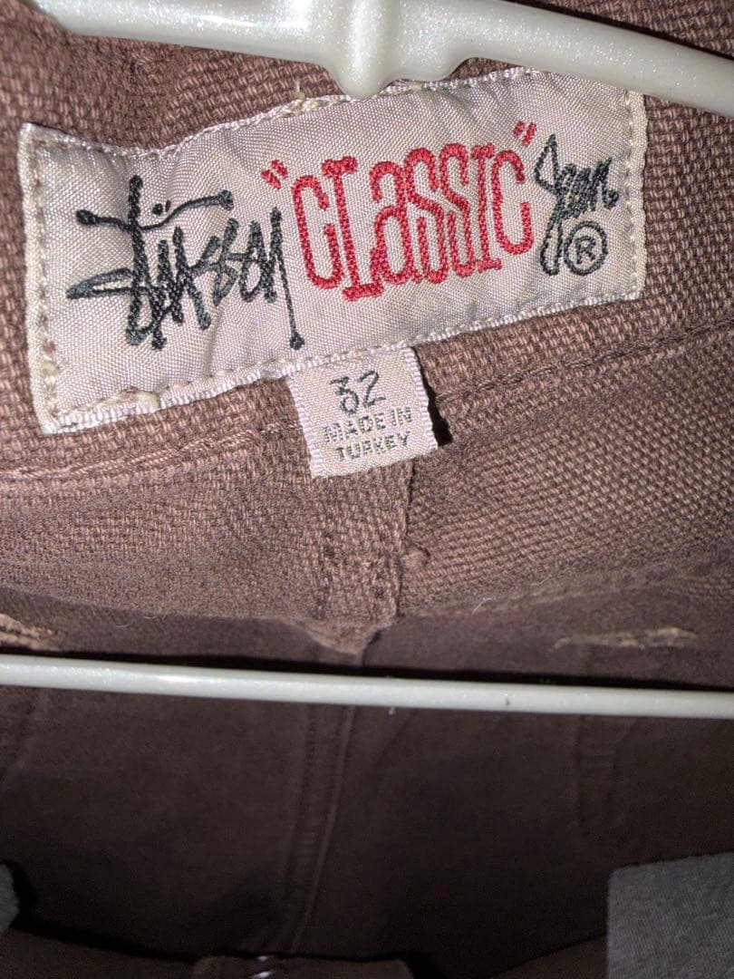 m*t様 Stussy ブラウン ワークパンツ