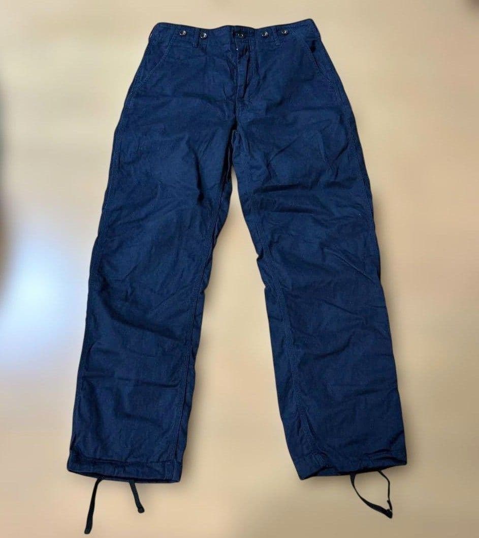 エンジニアードガーメンツ　ワークパンツ　ネイビー　サイズ30 M