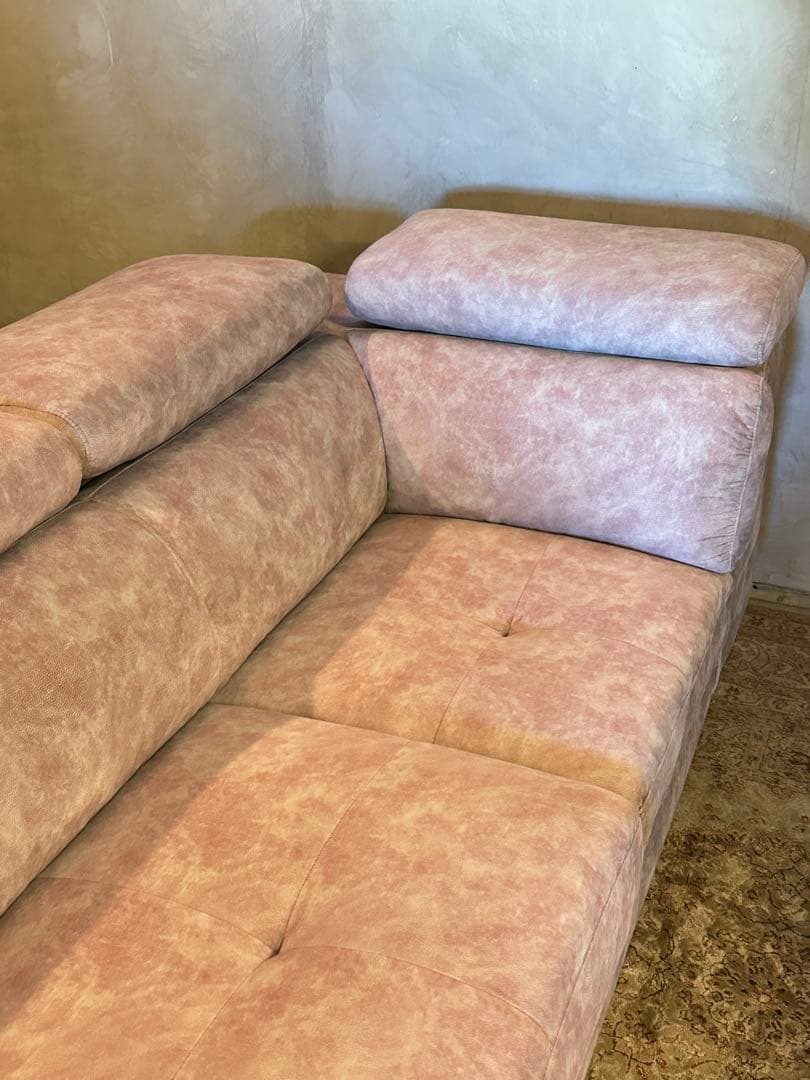 【東京都23区配送無料】定価20万円　ソファー　カウチ　椅子　L型　椅子　チェア