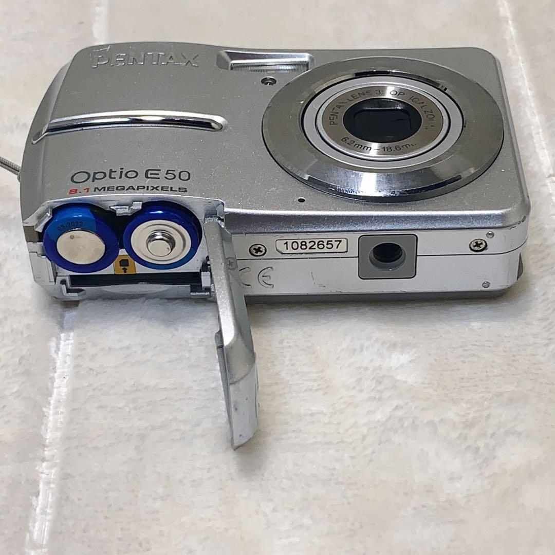 PENTAX ペンタックス Optio E50 シルバー
