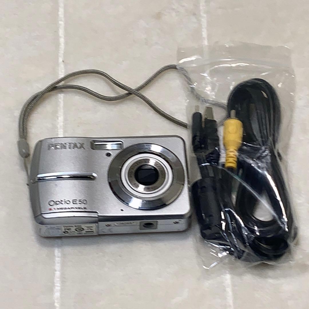 PENTAX ペンタックス Optio E50 シルバー