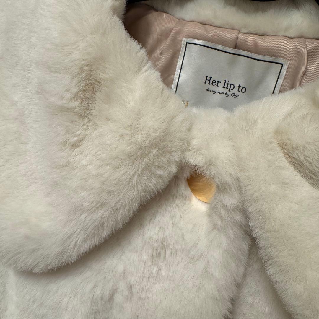 ジャケット・アウター herlipto Winter Love Faux Fur Coat