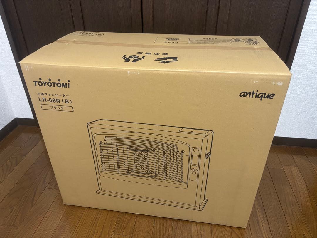 TOYOTOMI LR-68N 石油ファンヒーター アンティークモデル ブラック