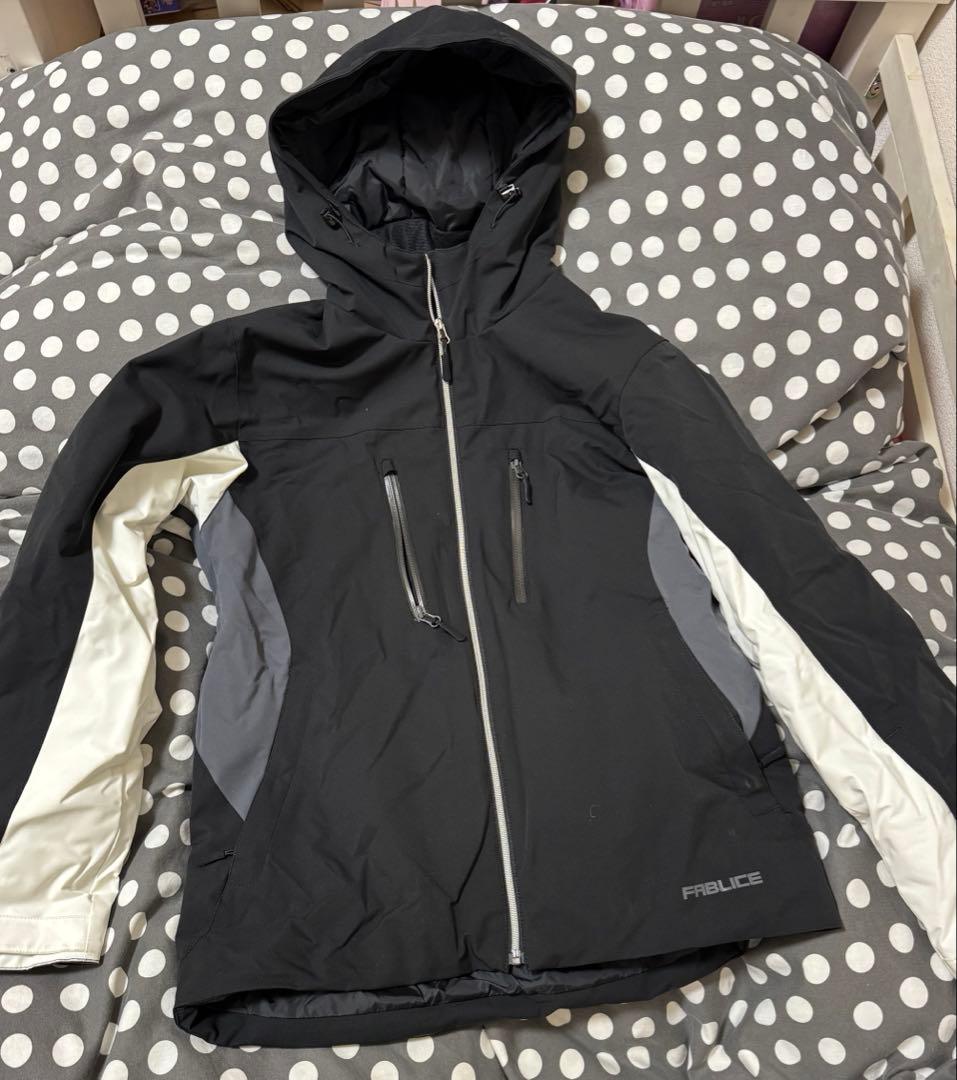 ファブリス レディース スキーウェア上下セット　黒