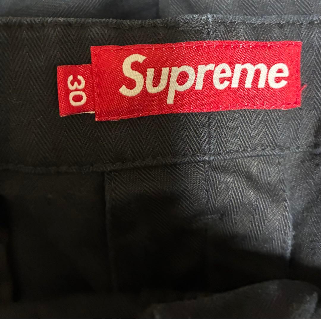 パンツ Supreme Washed Herringbone Chino Pant