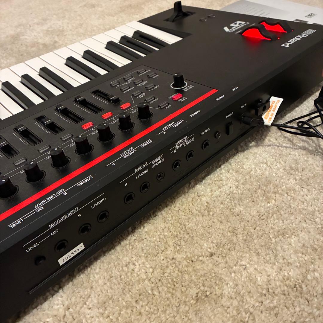 【最安値美品】76鍵 Fantom-07 純正ケース 説明書 おまけ付