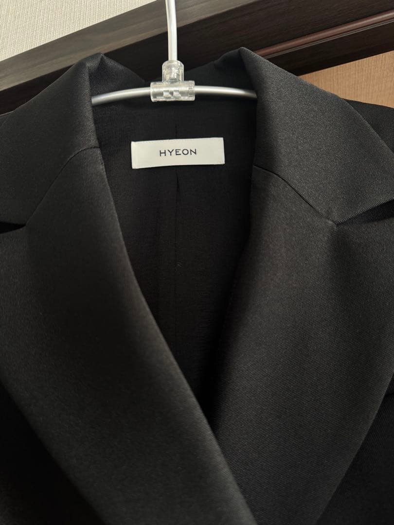HYEON ballerina gilet バレリーナジレ ブラック