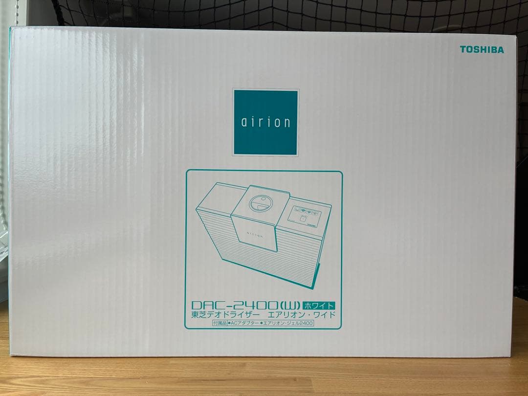 未使用品　東芝デオドライザー「エアリオン・ワイド」DAC-2400