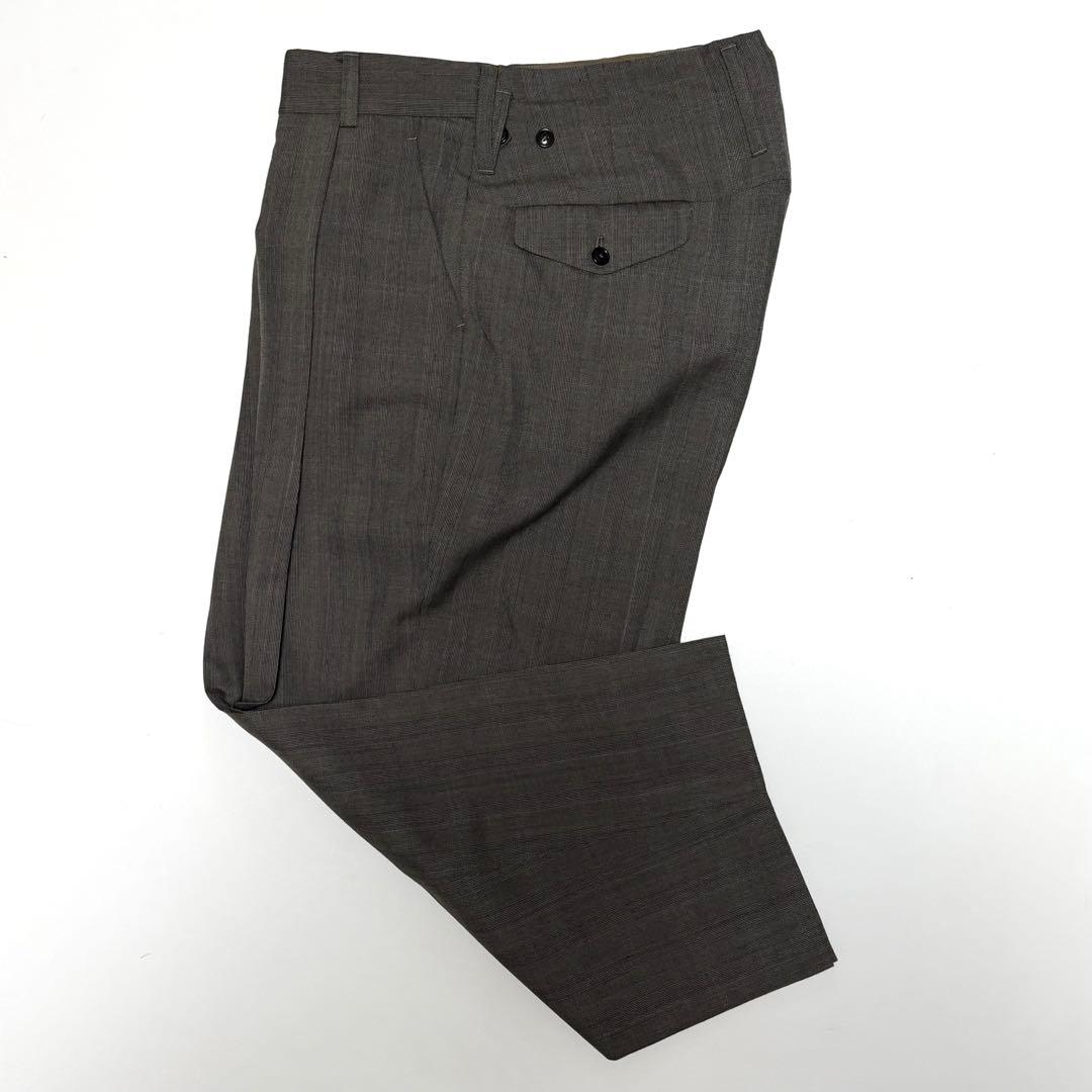 23AW MAATEE&SONS 俺の軍パン　グレンチェック柄　スラックス　2