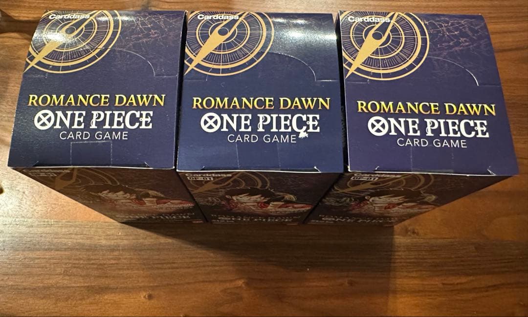 ワンピースカード　ロマンスドーン　新品未開封　テープ付き　3BOX