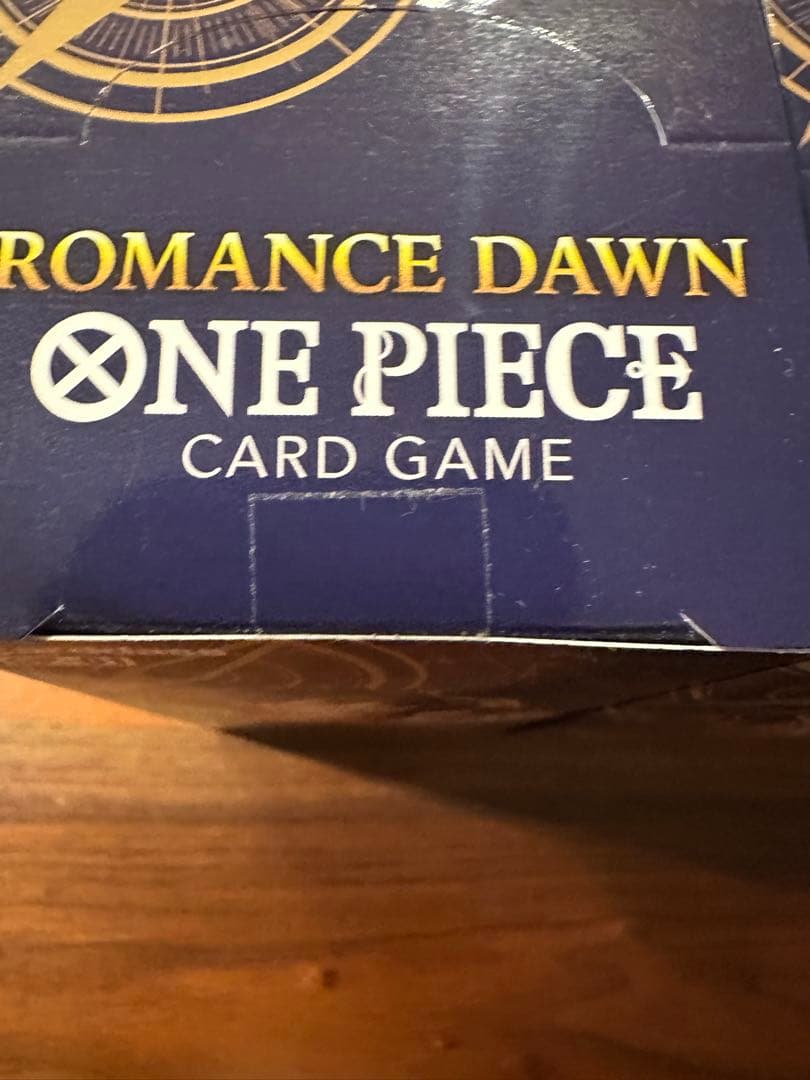 ワンピースカード　ロマンスドーン　新品未開封　テープ付き　3BOX