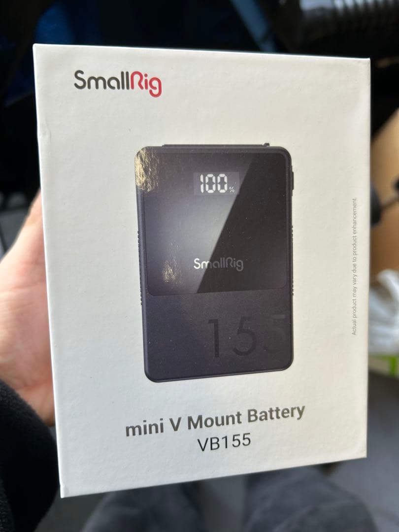 【新品に近い】SmallRig ミニVマウントバッテリー VB155