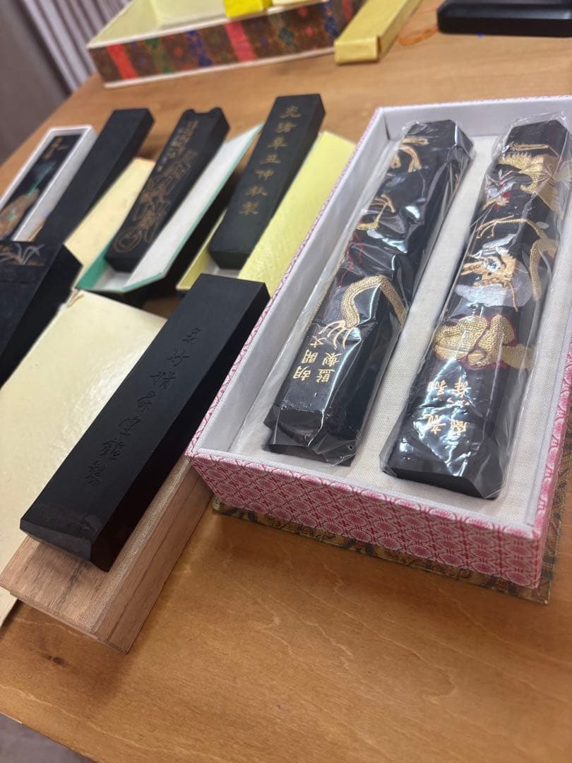 シ*」様 中華古墨　9点セット