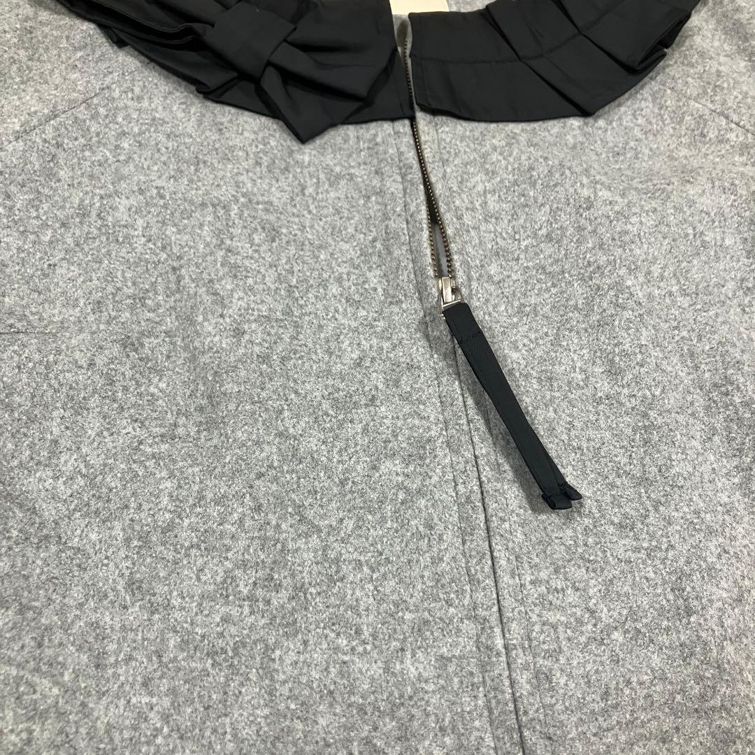 【未使用級】希少✨大きいサイズ46 Rose Tiara コクーンウールコート