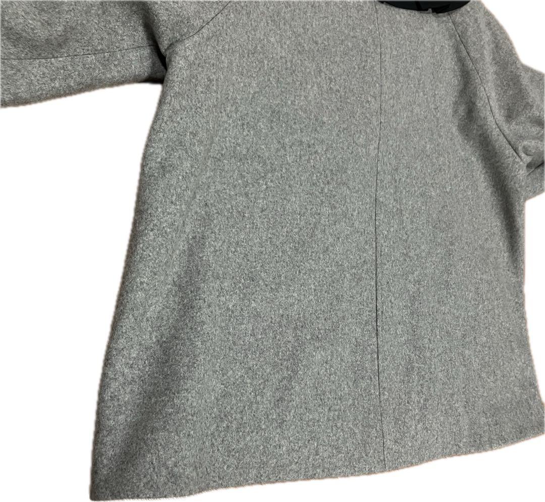 【未使用級】希少✨大きいサイズ46 Rose Tiara コクーンウールコート