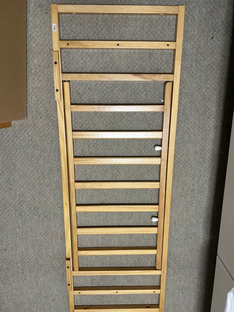 【送料込み】KATOJI ベビーベッド 0217｜キャスター付｜解体発送｜除菌済