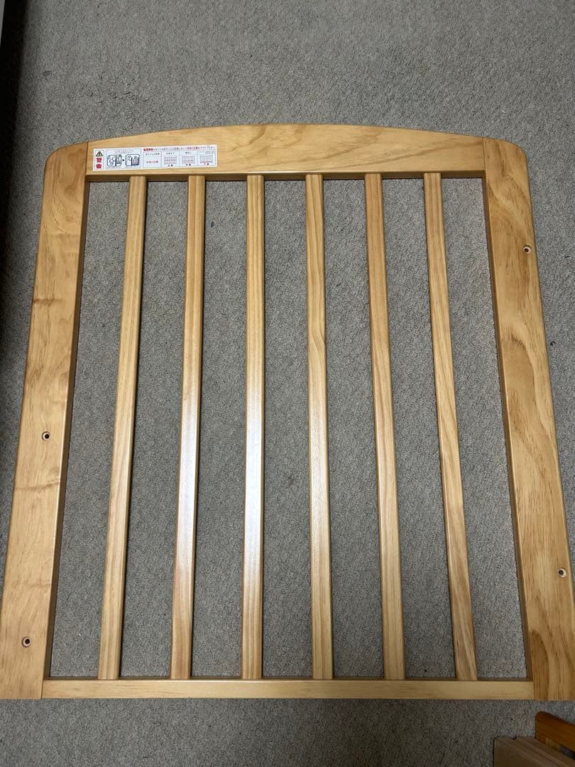 【送料込み】KATOJI ベビーベッド 0217｜キャスター付｜解体発送｜除菌済