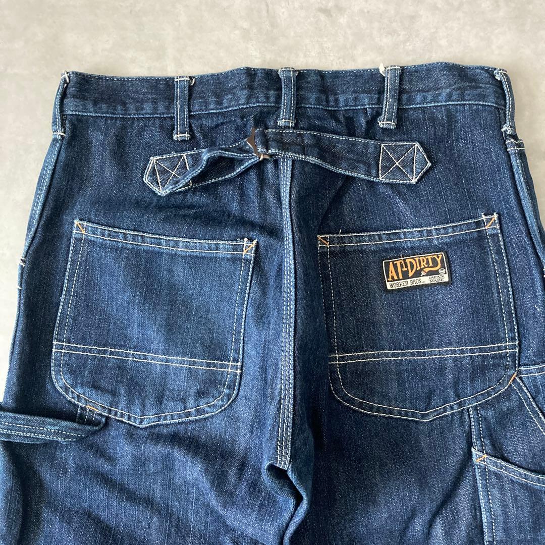 パンツ AT-DIRTY WORKERS DENIM PAINTER PANTS