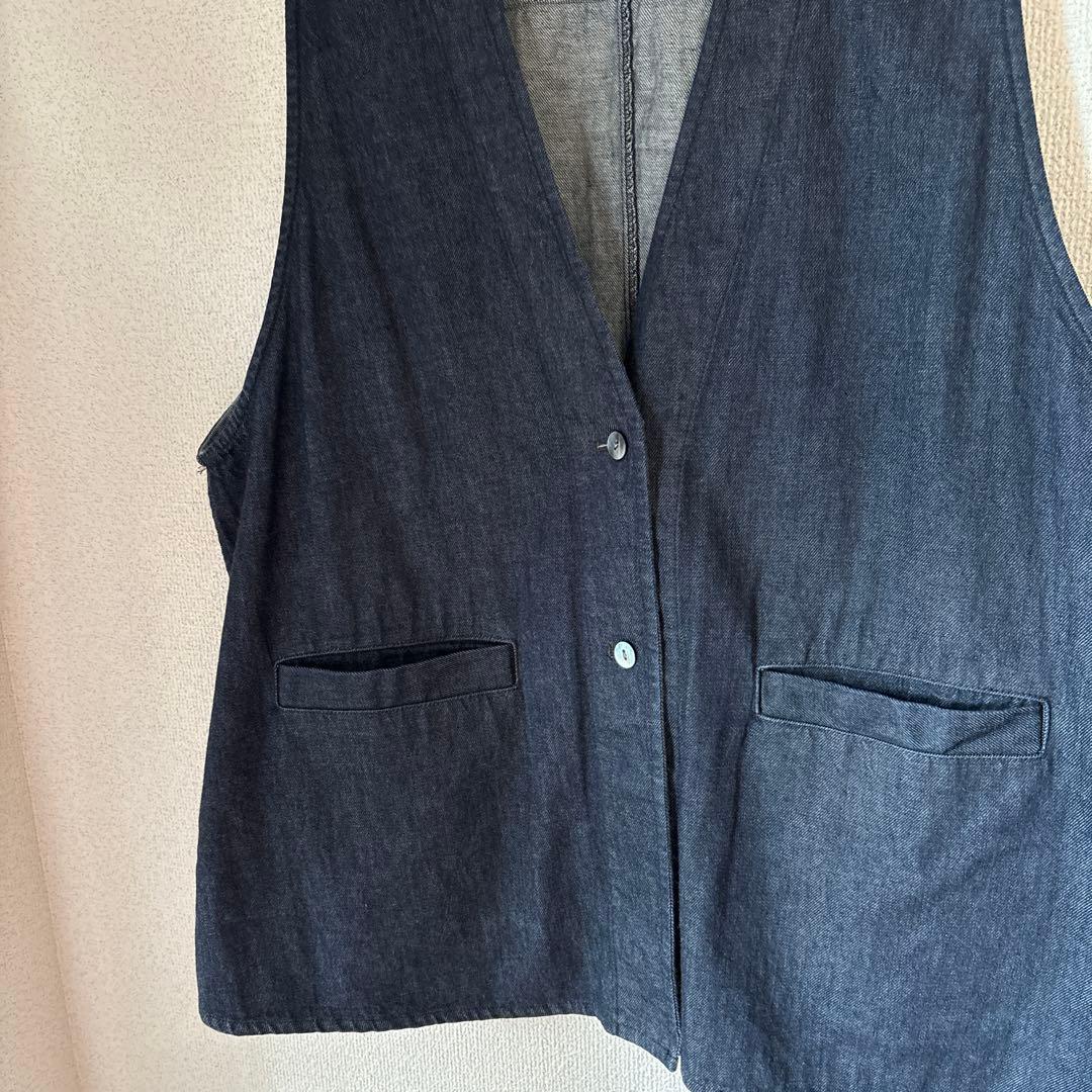 mizuiro ind デニムベスト